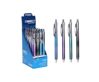 Obrázek z Propiska neon  oil gel pen 0,5mm(24) 